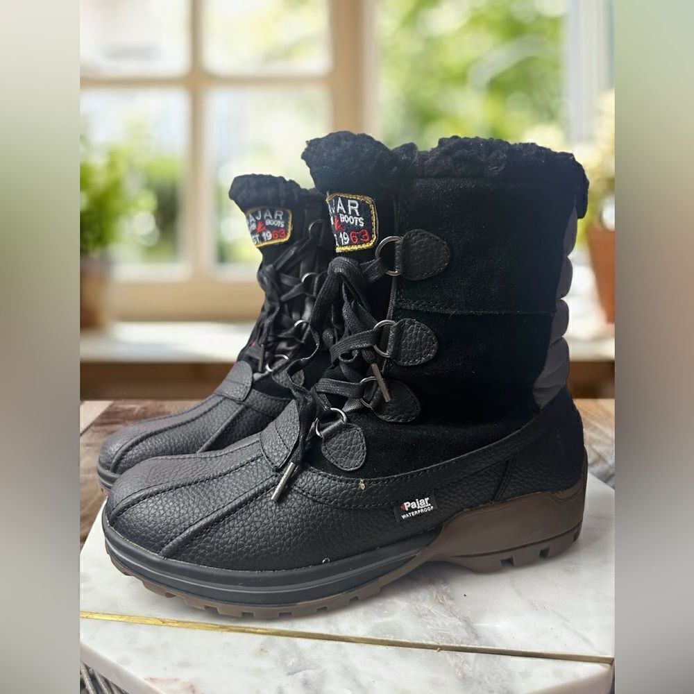 PAJAR Canada Winter Snow Insulated Waterproof Boots Size 8 to 8.5 EU 41 - Picture 5 of 16
